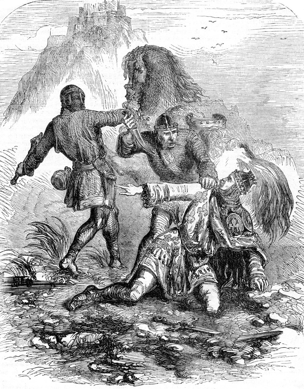 Guillaume le Roux et le soldat - Unbekannt