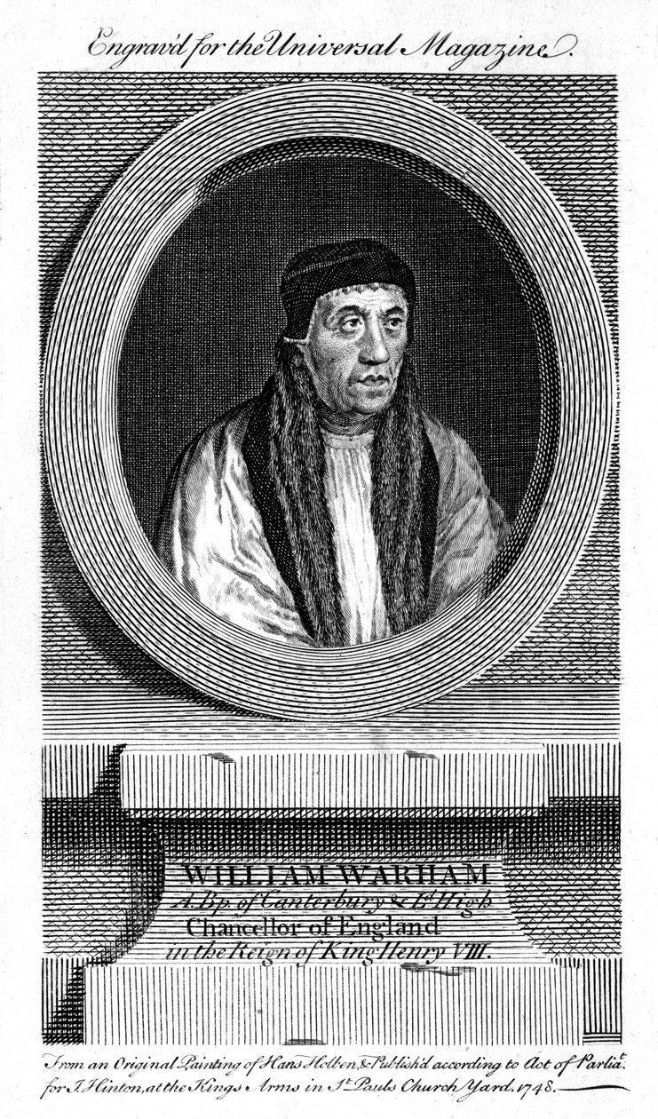 William Warham, archevêque de Canterbury, 1748 - Unbekannt