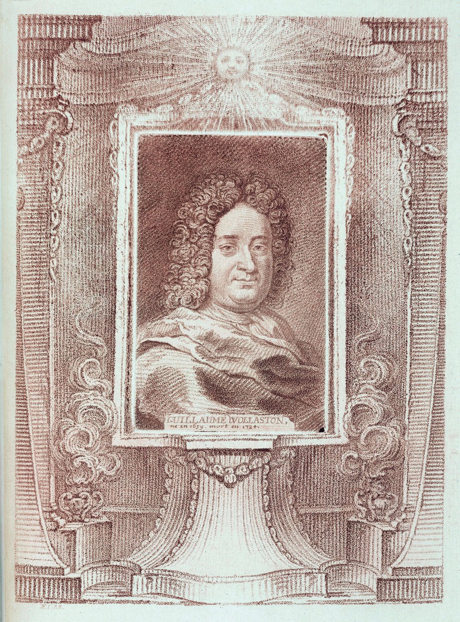 William Wollaston, philosophe anglais, vers 1700 - Unbekannt
