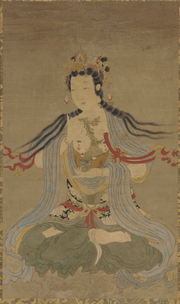 Guanyin à la branche de saule, dynastie Ming, XVIIe siècle - Unbekannt