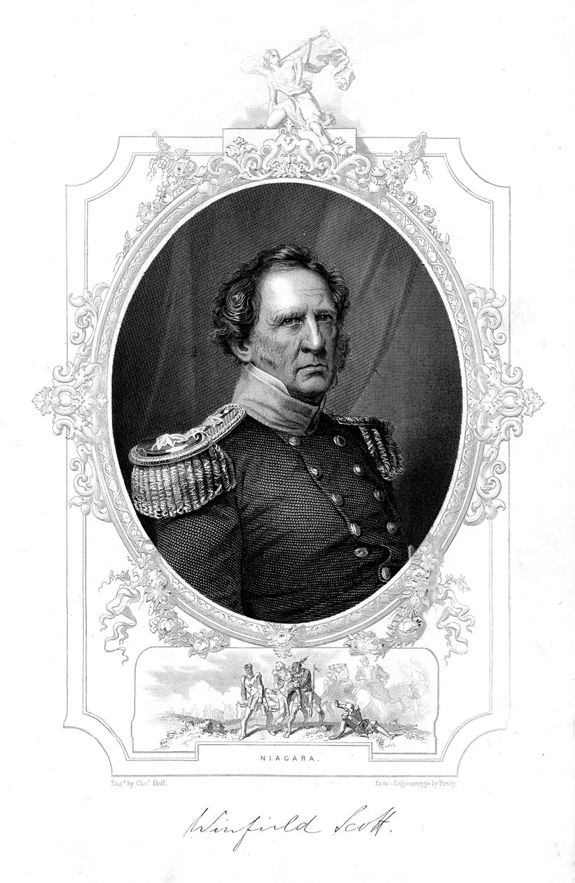 Winfield Scott, soldat américain du 19e siècle - Unbekannt