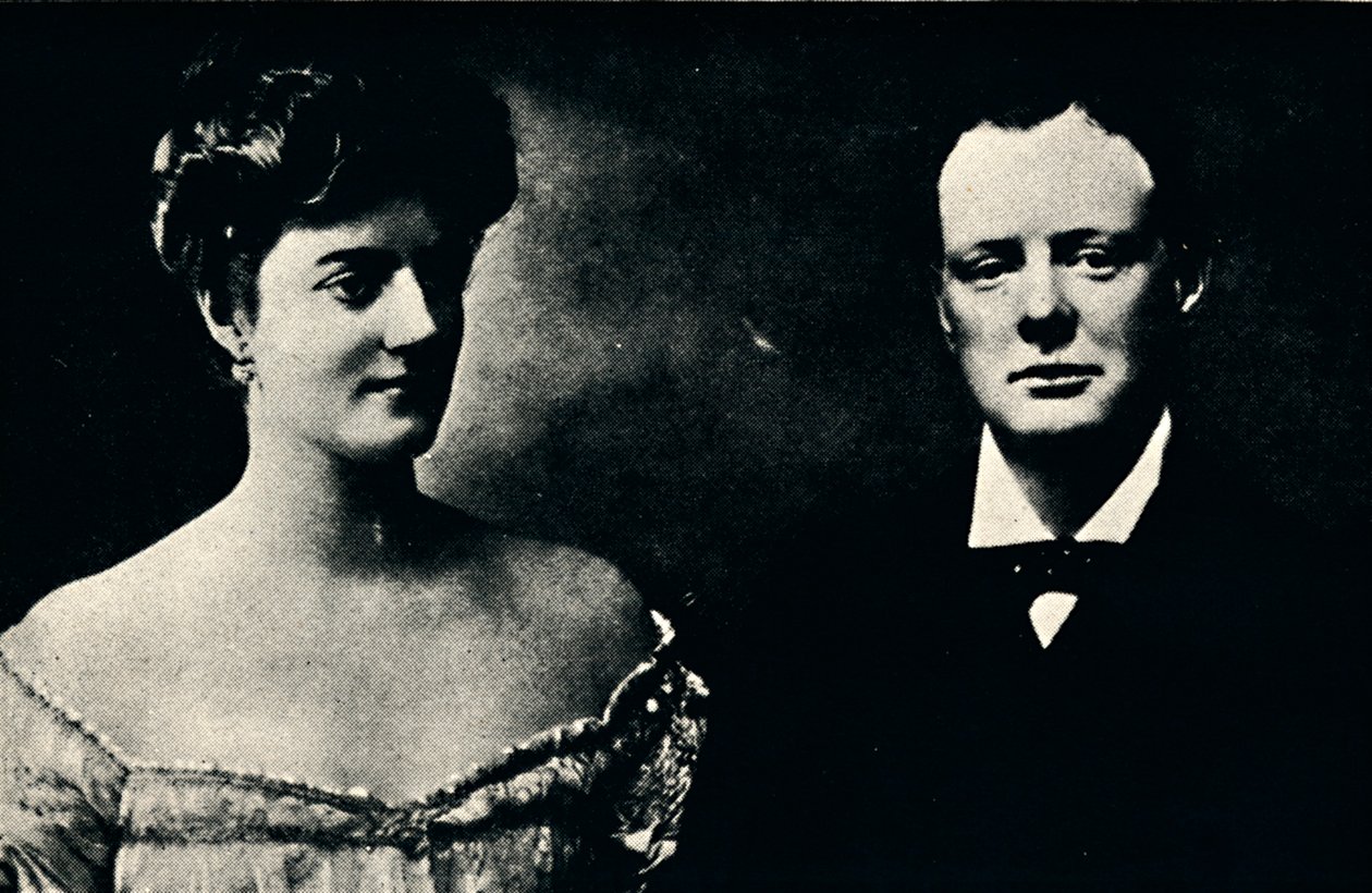 Les fiançailles de Winston Churchill, vers 1908, 1945 - Unbekannt
