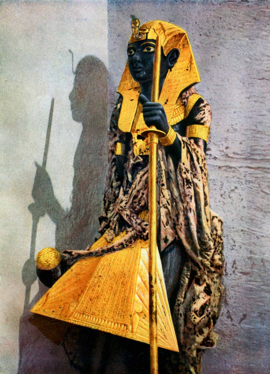 Statue en bois de Toutankhamon, Égypte - Unbekannt