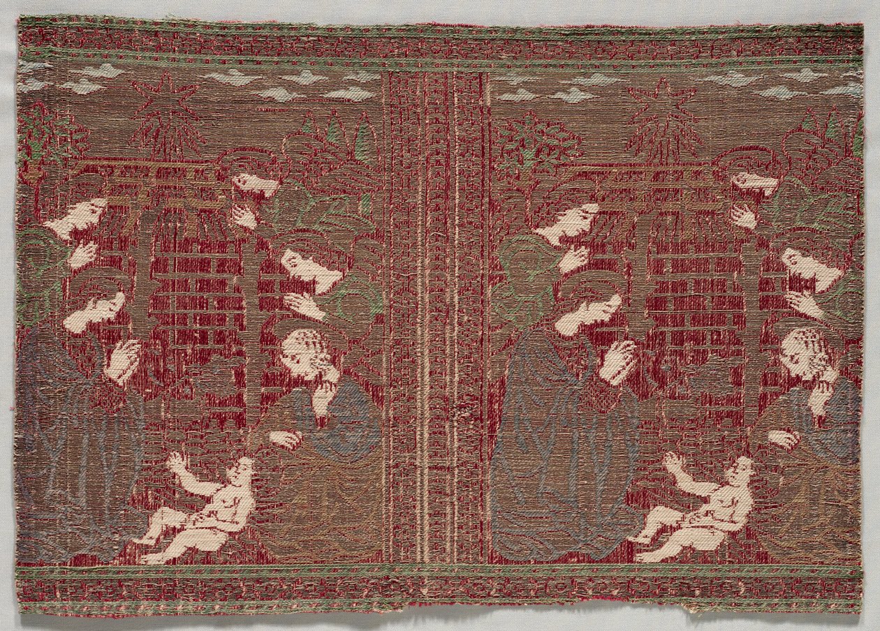 Bande tissée pour paramètres ecclésiastiques, début des années 1500 - Unbekannt