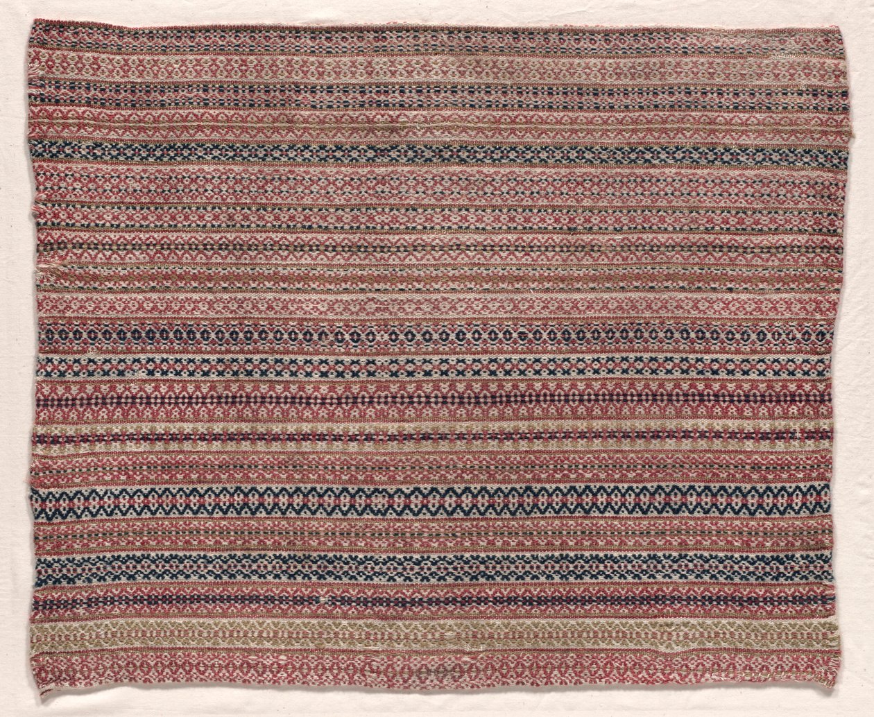 Textile en laine tissée - Unbekannt