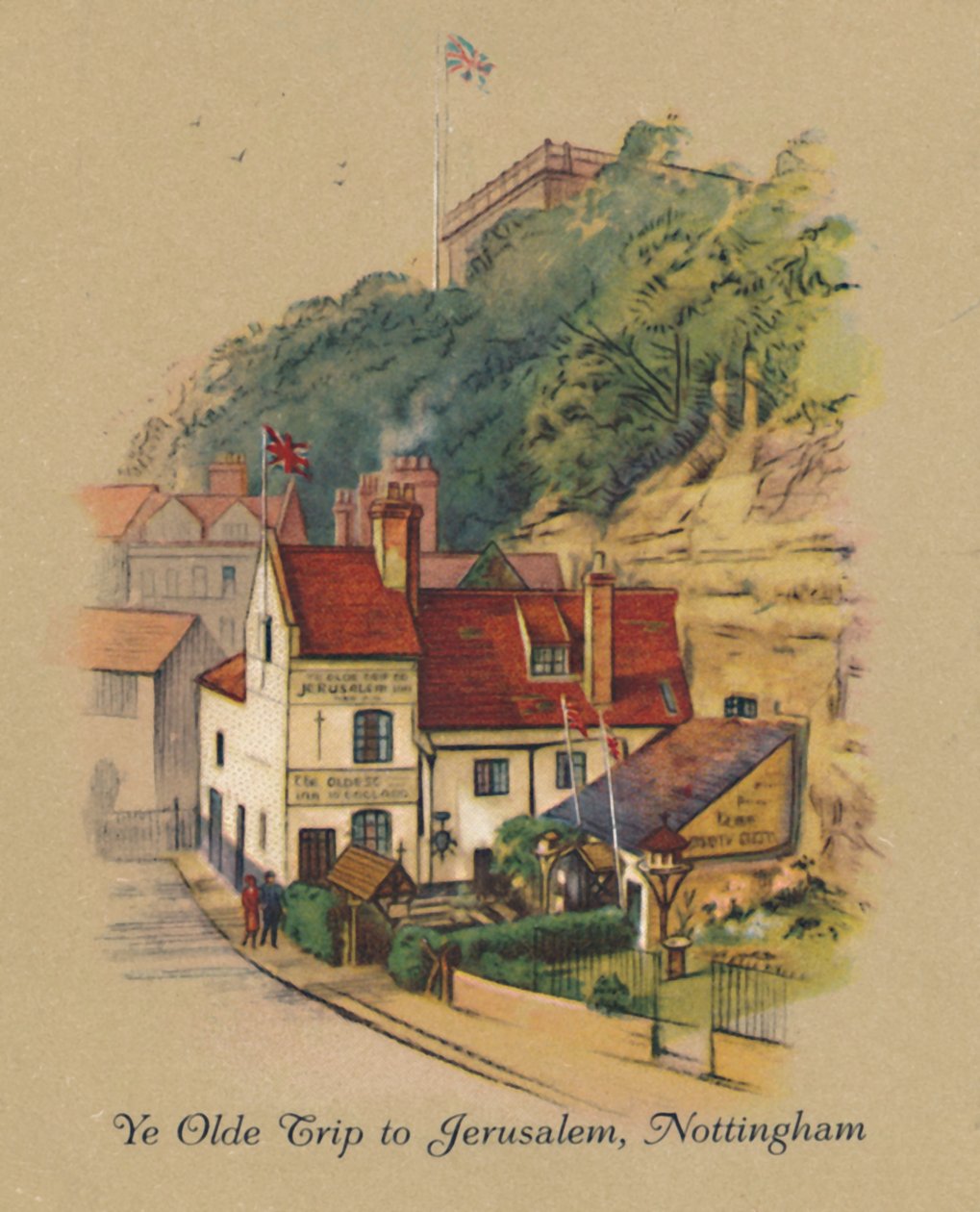 Ye Olde Trip to Jerusalem, Nottingham, 1939 - Unbekannt