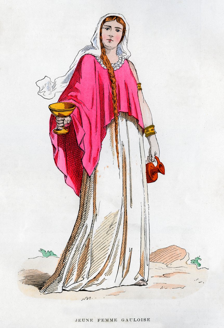 Jeune femme gauloise, 1882-1884 - Unbekannt