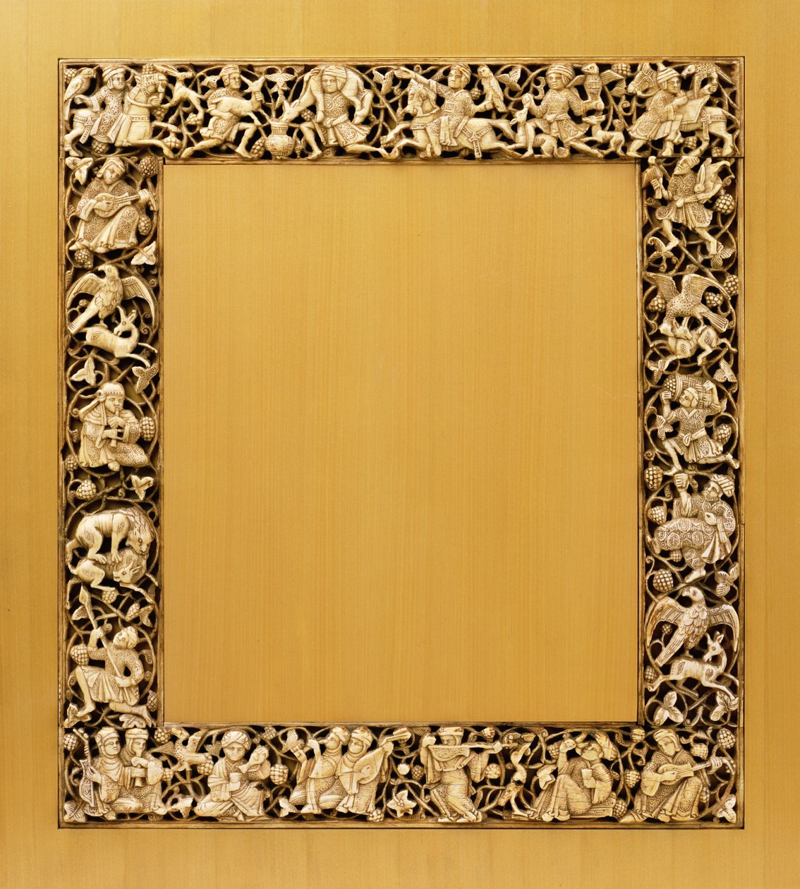 Plaque en ivoire sculptée de Fatimide, Égypte - Unbekannt Unbekannt