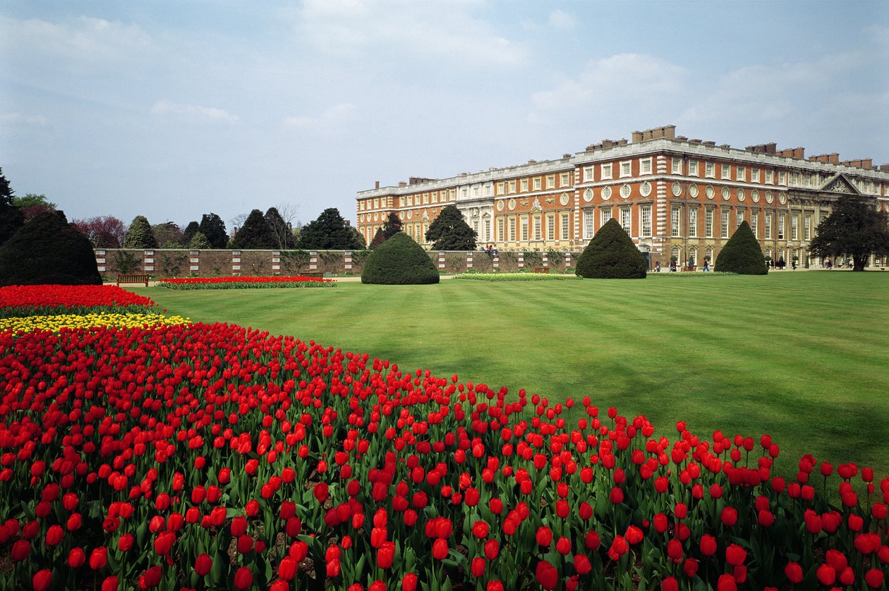 Palais de Hampton Court au printemps - Unbekannt Unbekannt
