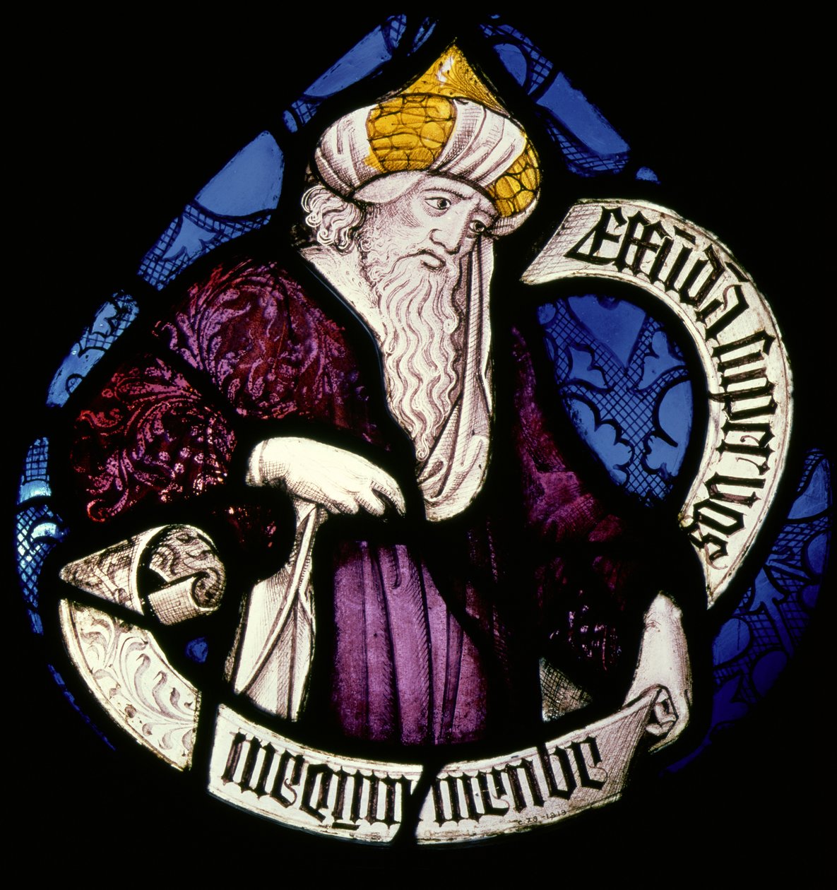 Médaillon du prophète Ézéchiel, XVe siècle - Unbekannt Unbekannt
