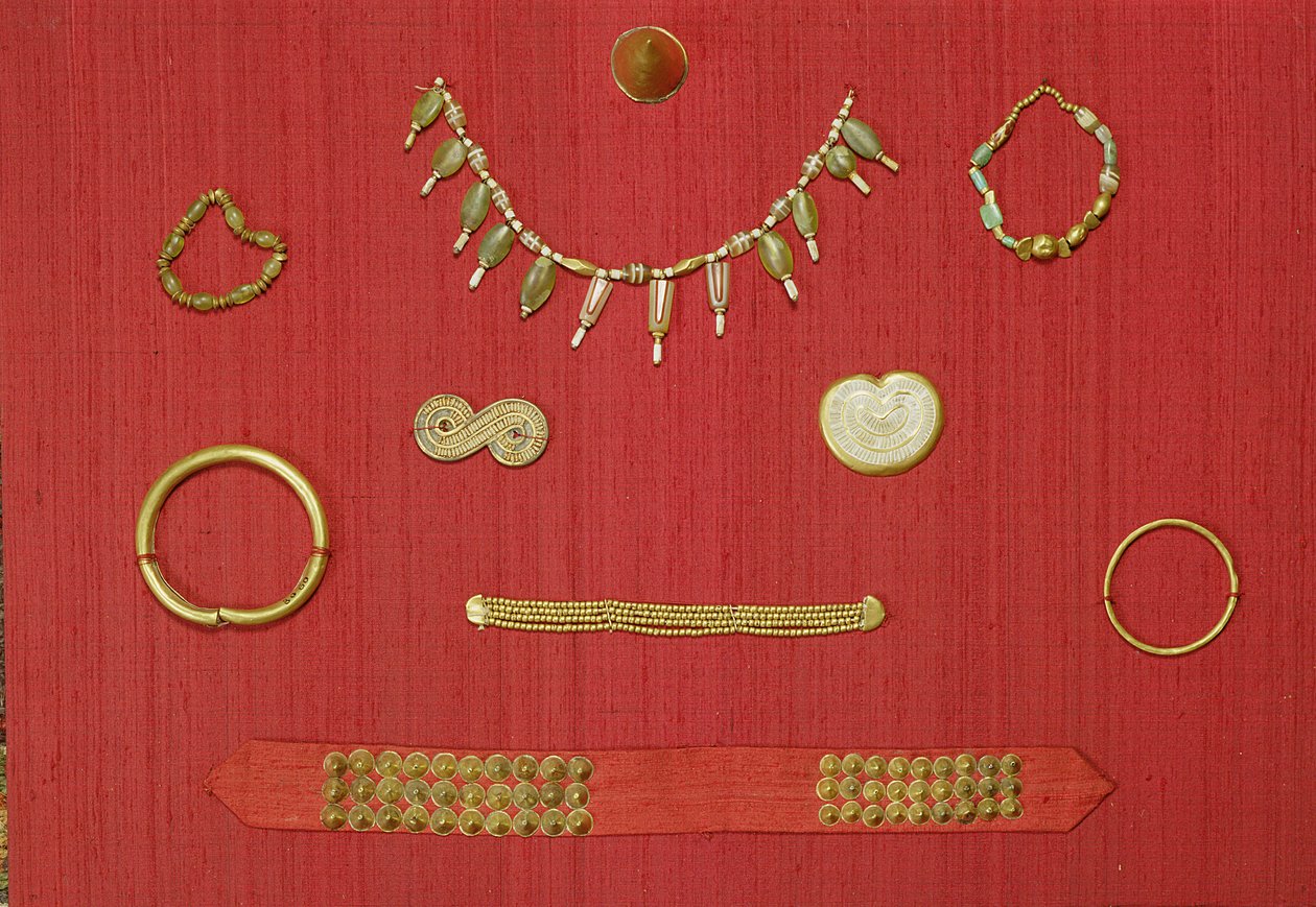 Sélection de bijoux, Harappa, 2300-1750 av. J.-C. - Unbekannt Unbekannt