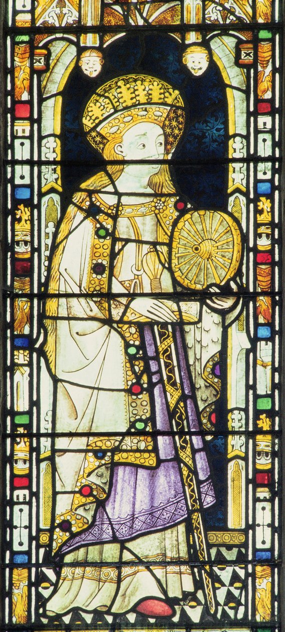 Sainte Catherine, britannique, 15ème siècle - Unbekannt Unbekannt