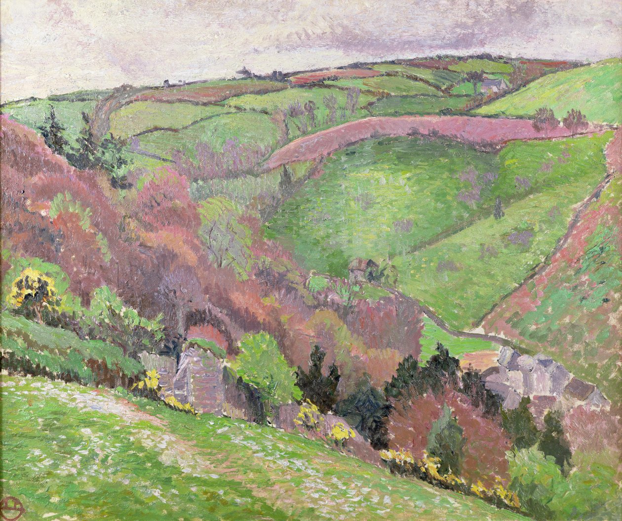 Paysage de vallée, 20e siècle - Unbekannt Unbekannt