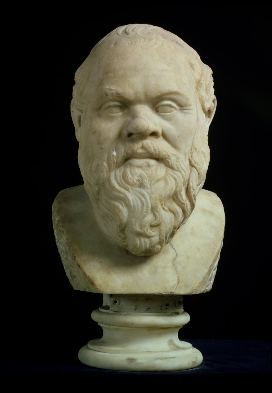 Buste portrait de Socrate - Unbekannt Unbekannt
