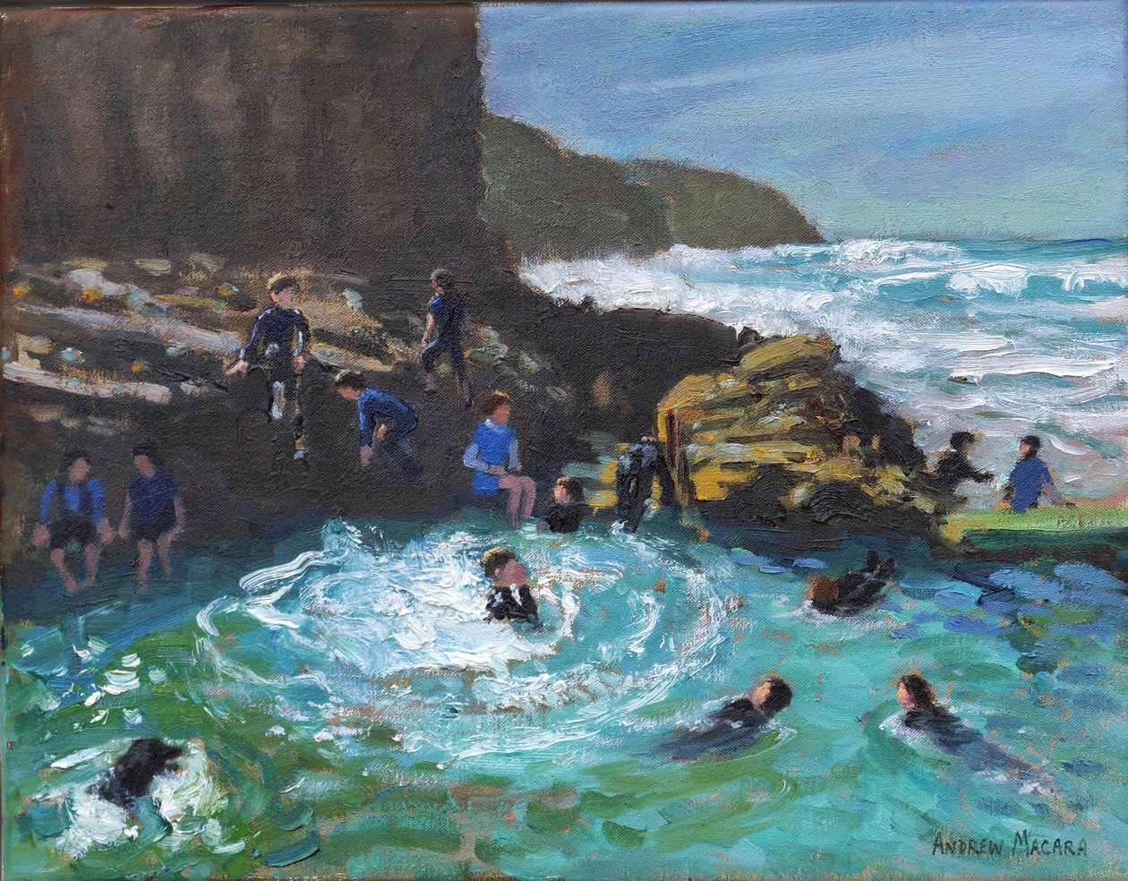Chapel Rock Pool, Perranporth, Cornouailles, 2017 - Unbekannt Unbekannt