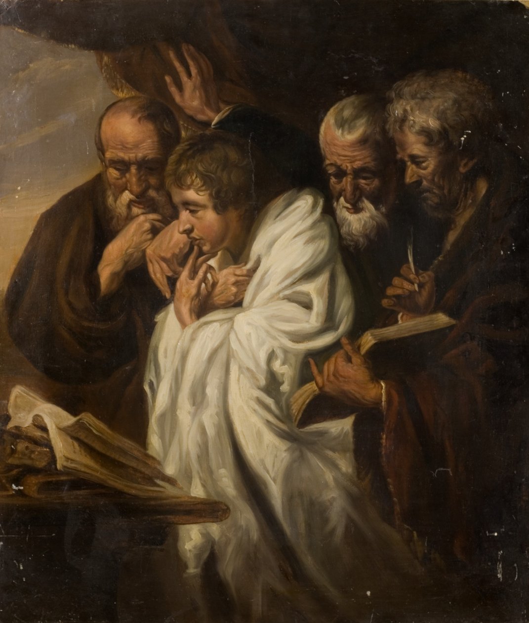 Christ dans le Temple - Unbekannt Unbekannt
