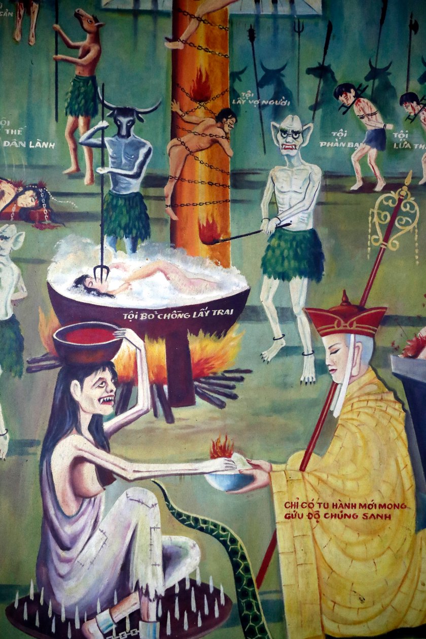 Temple bouddhiste de Phu Long, purgatoire bouddhiste, Ho Chi Minh Ville, Vietnam - Unbekannt Unbekannt
