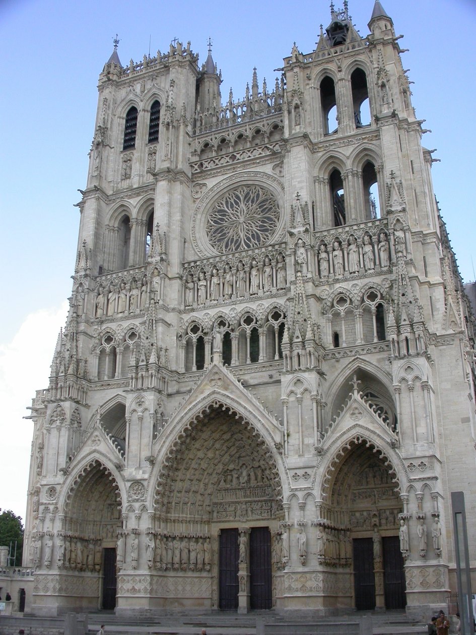 La façade ouest vue du sud-ouest - Unbekannt Unbekannt