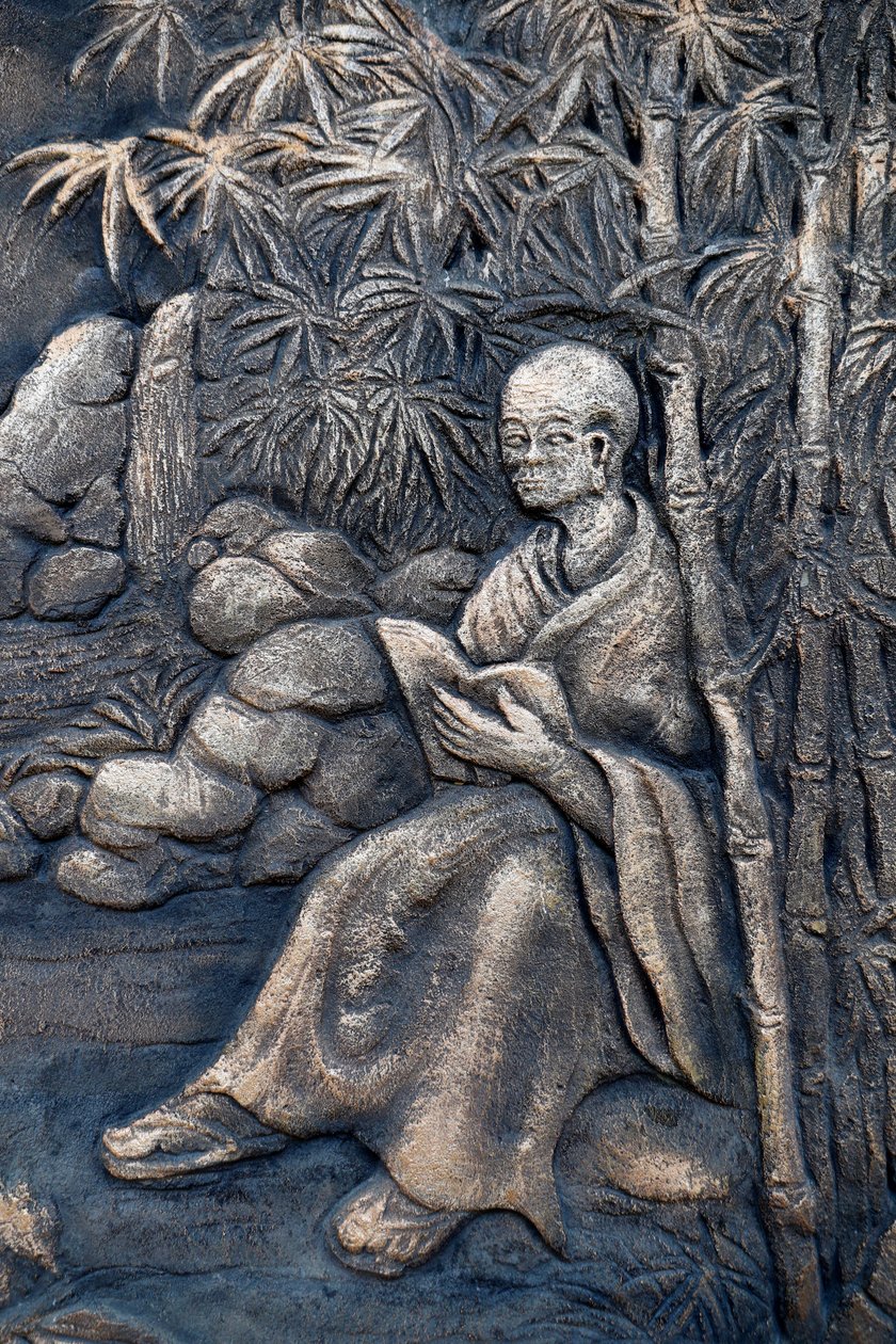 Temple bouddhiste Truc Lam, moine bouddhiste, Dalat, Vietnam - Unbekannt Unbekannt