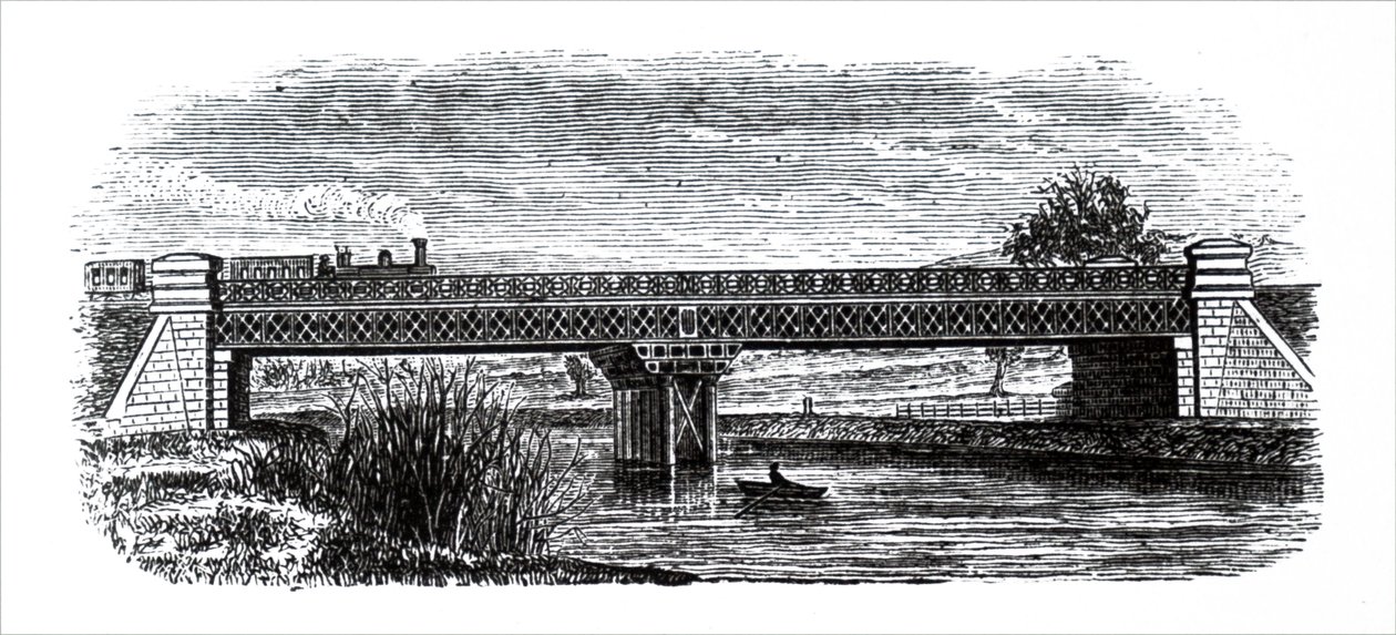 Un pont en treillis - Unbekannt