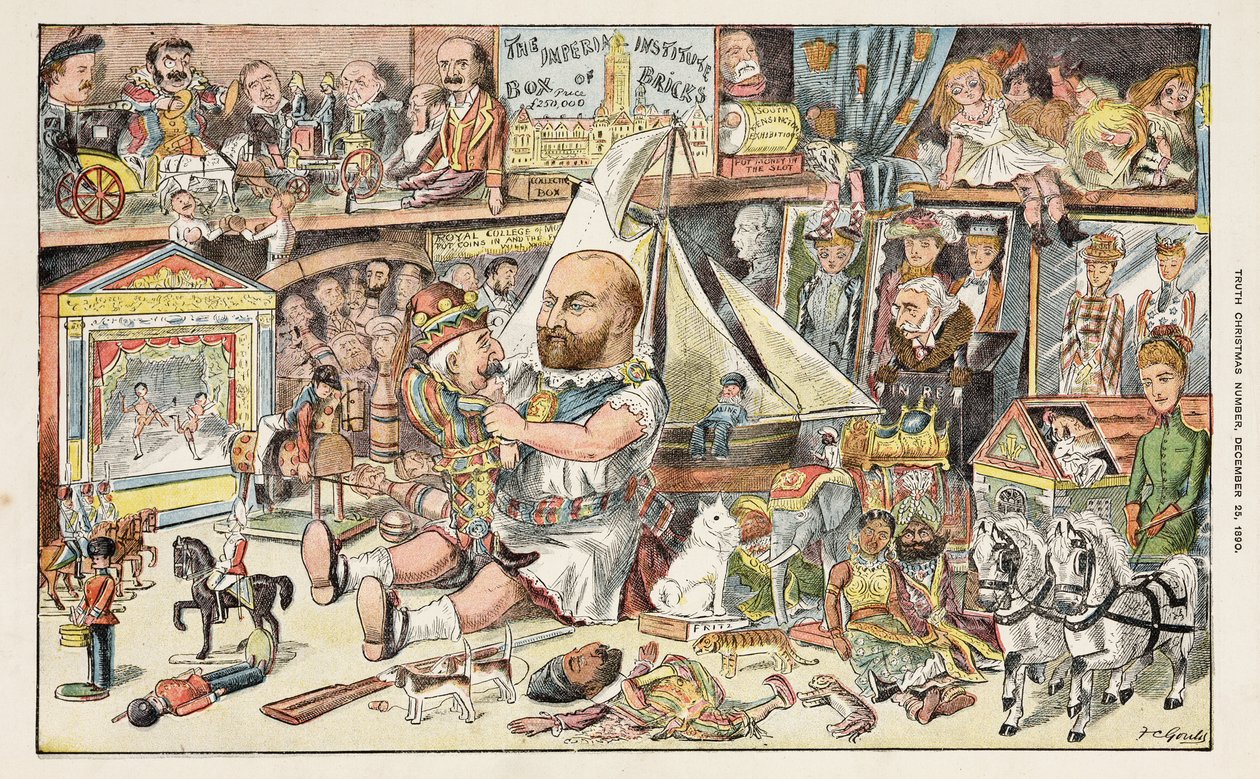 Une salle de jeux - Unbekannter Künstler
