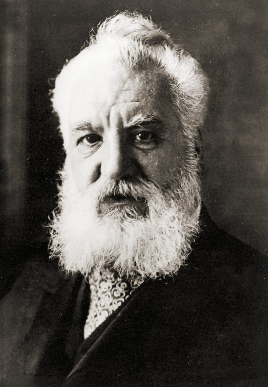 Alexander Graham Bell, c.1920 (photo n/b) - Unbekannter Künstler