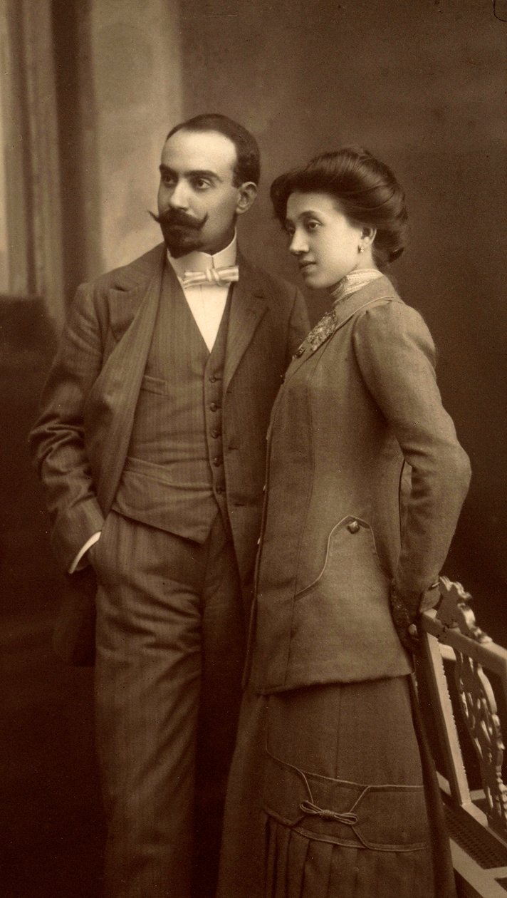 Alfredo Trombetta et sa femme - Unbekannt