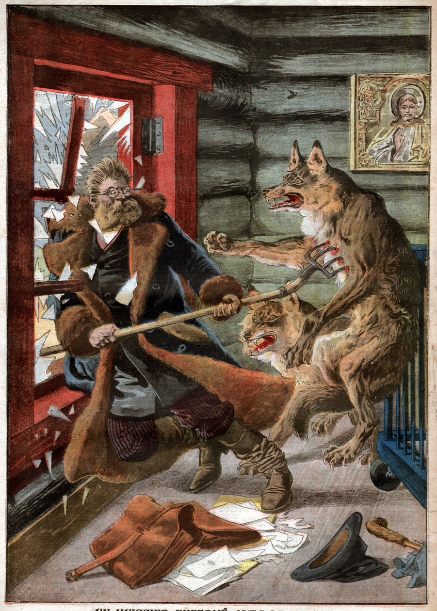 Attaque de loups - Nicolas Liez