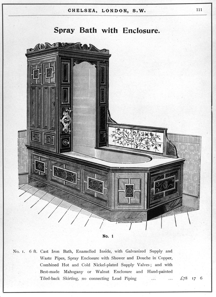 Baignoire de pulvérisation avec cabinet - Unbekannt