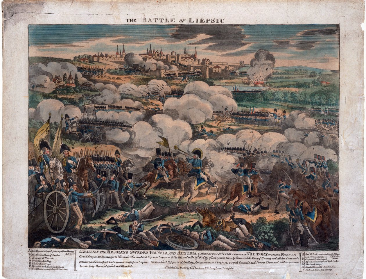 Bataille de Leipzig - Unbekannt