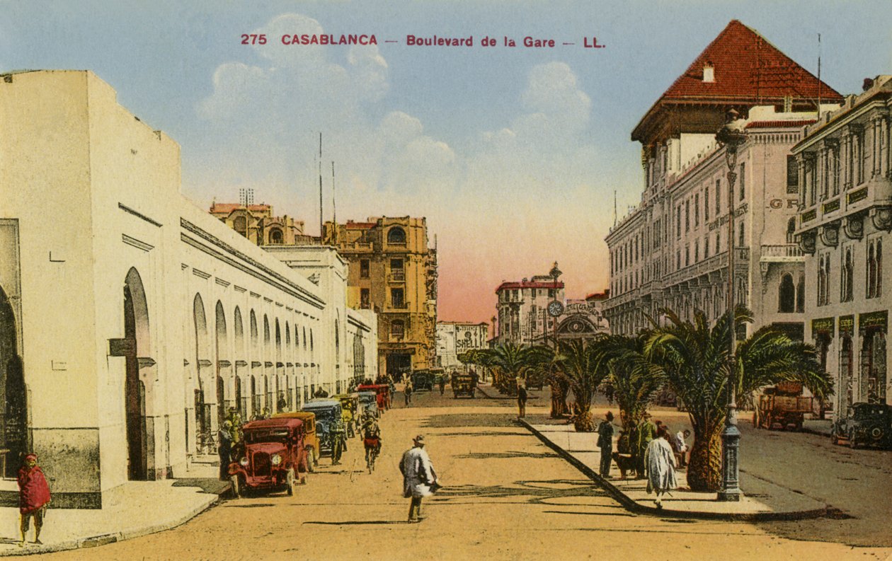 Boulevard de la Gare, Casablanca, Maroc - Unbekannter Künstler