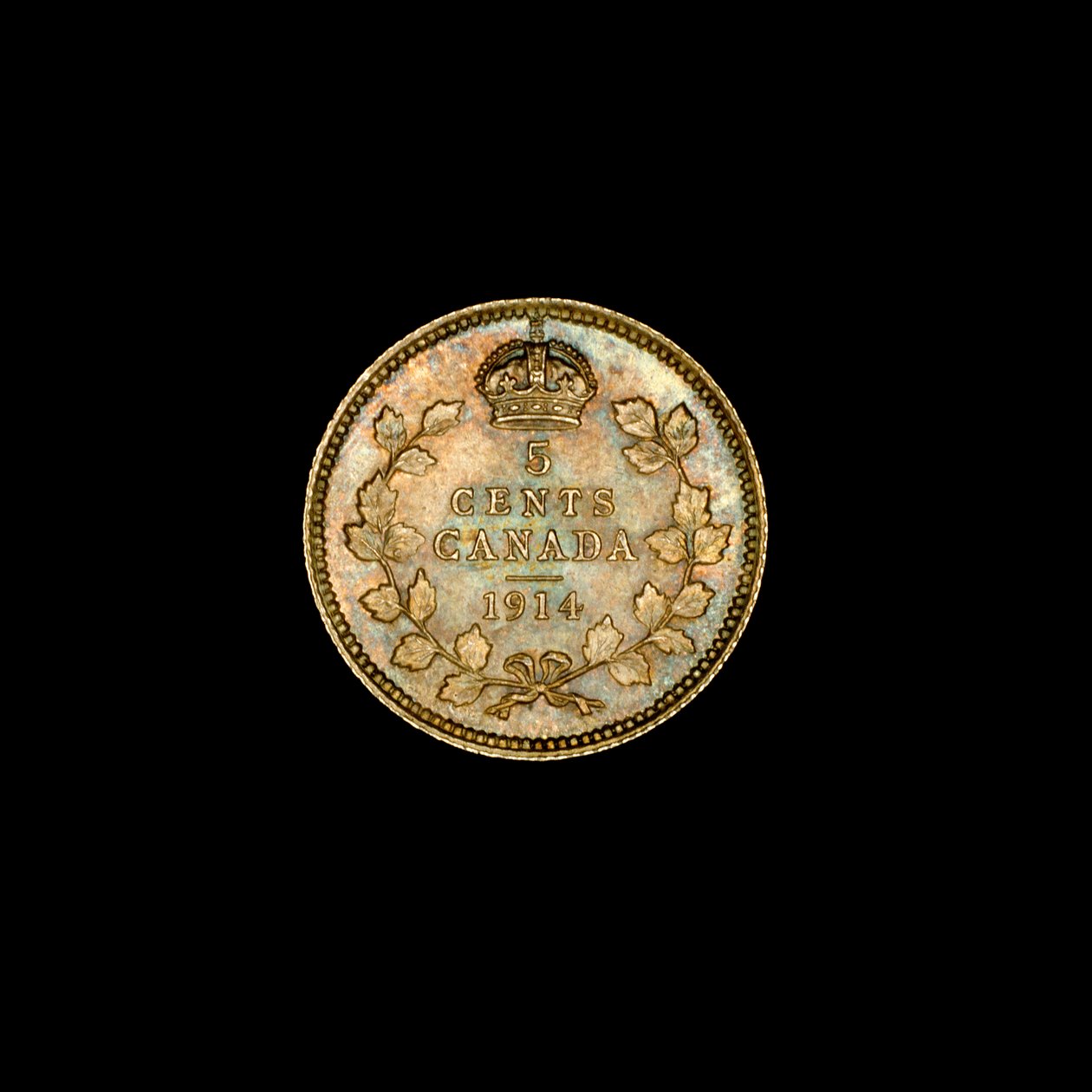 Pièce canadienne de 5 cents - Unbekannter Künstler