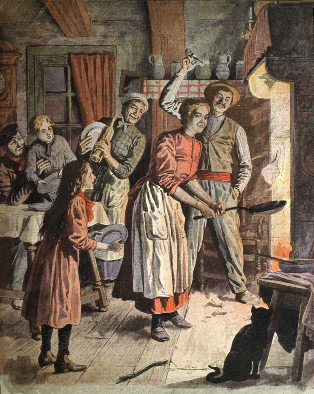 Crêpes de la Chandeleur - Unbekannter Künstler