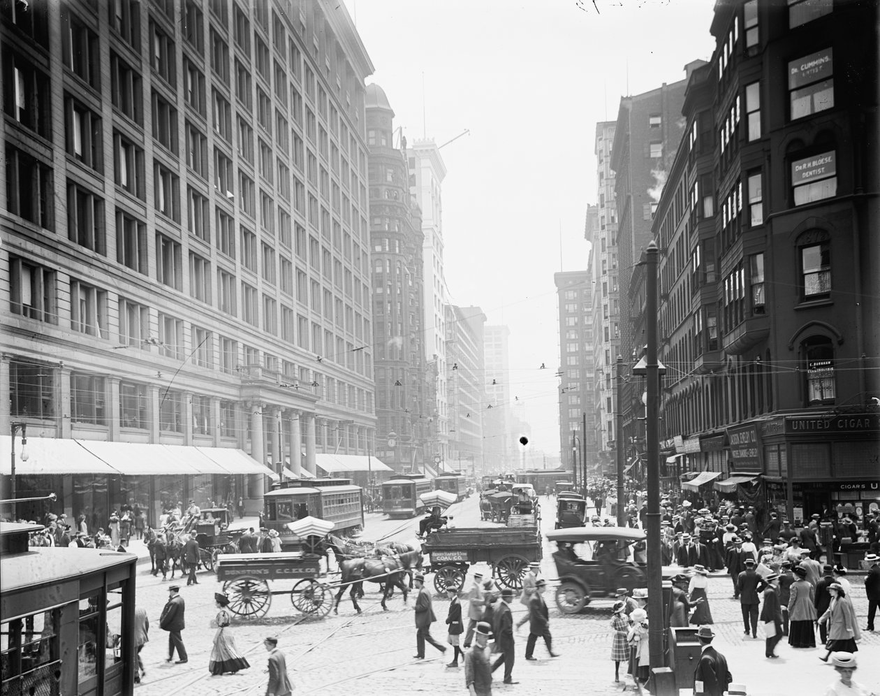 Chicago, Ill., State St. & Marshall Fields - Unbekannter Künstler