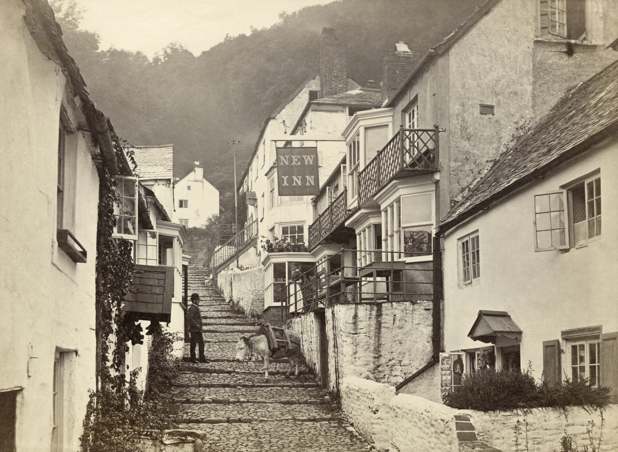 Clovelly, Torridge, Devon, Royaume-Uni - Unbekannter Künstler