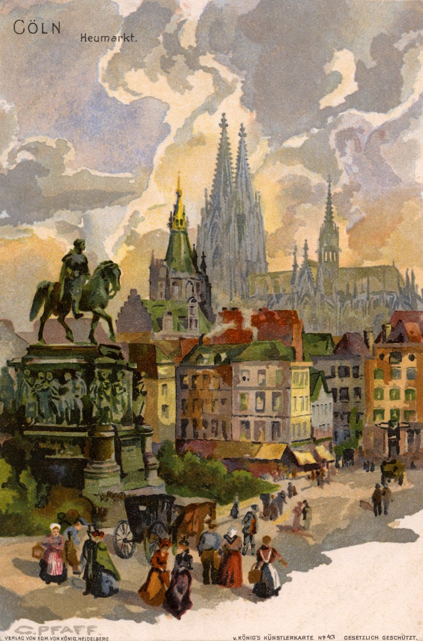 Cologne, Allemagne, début du 20e siècle - Unbekannter Künstler