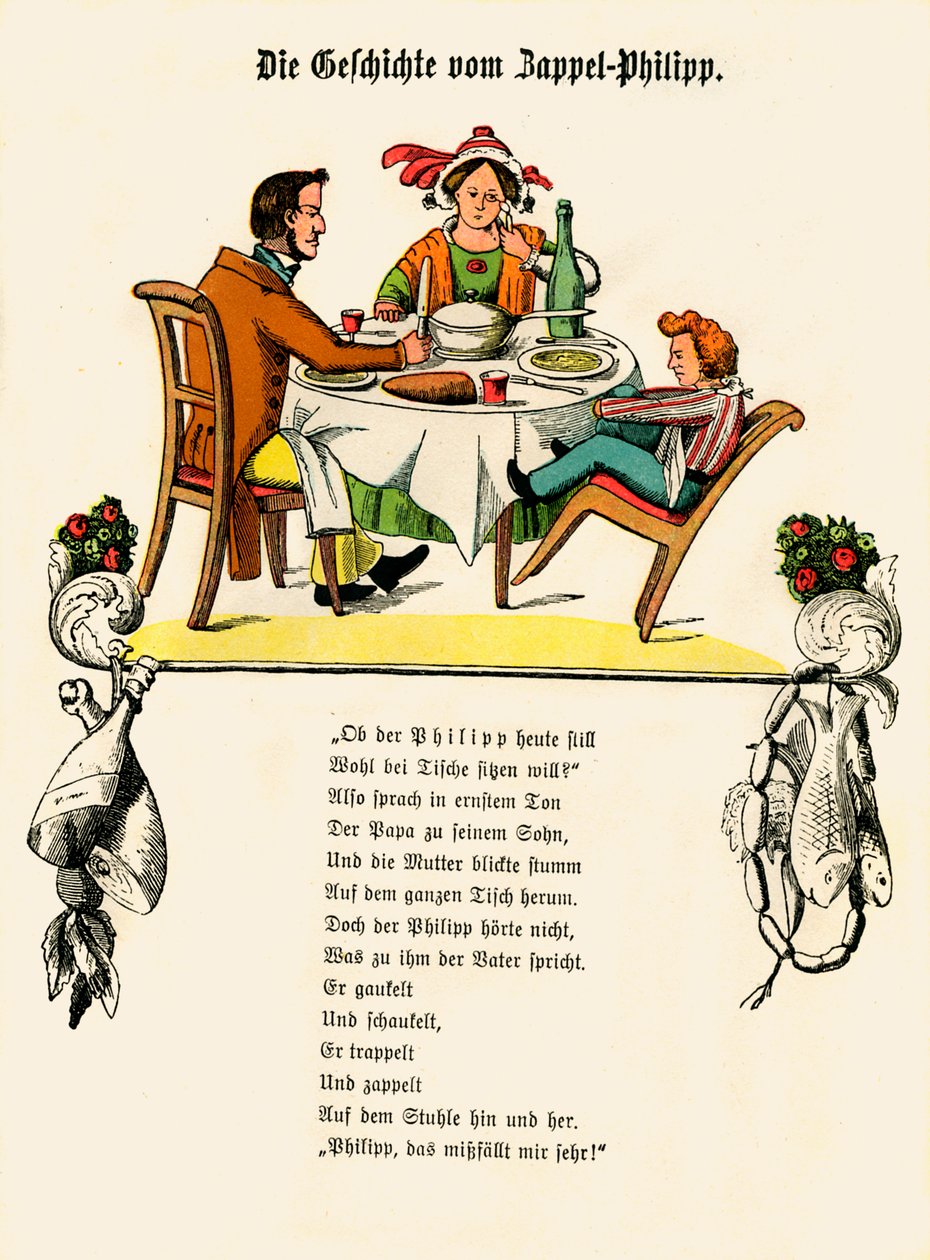 Der Struwwelpeter par Dr. Heinrich Hoffmann - Unbekannter Künstler