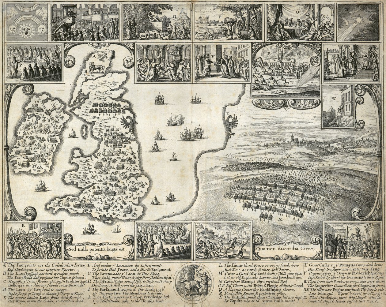 Événements de 1640 - Unbekannter Künstler