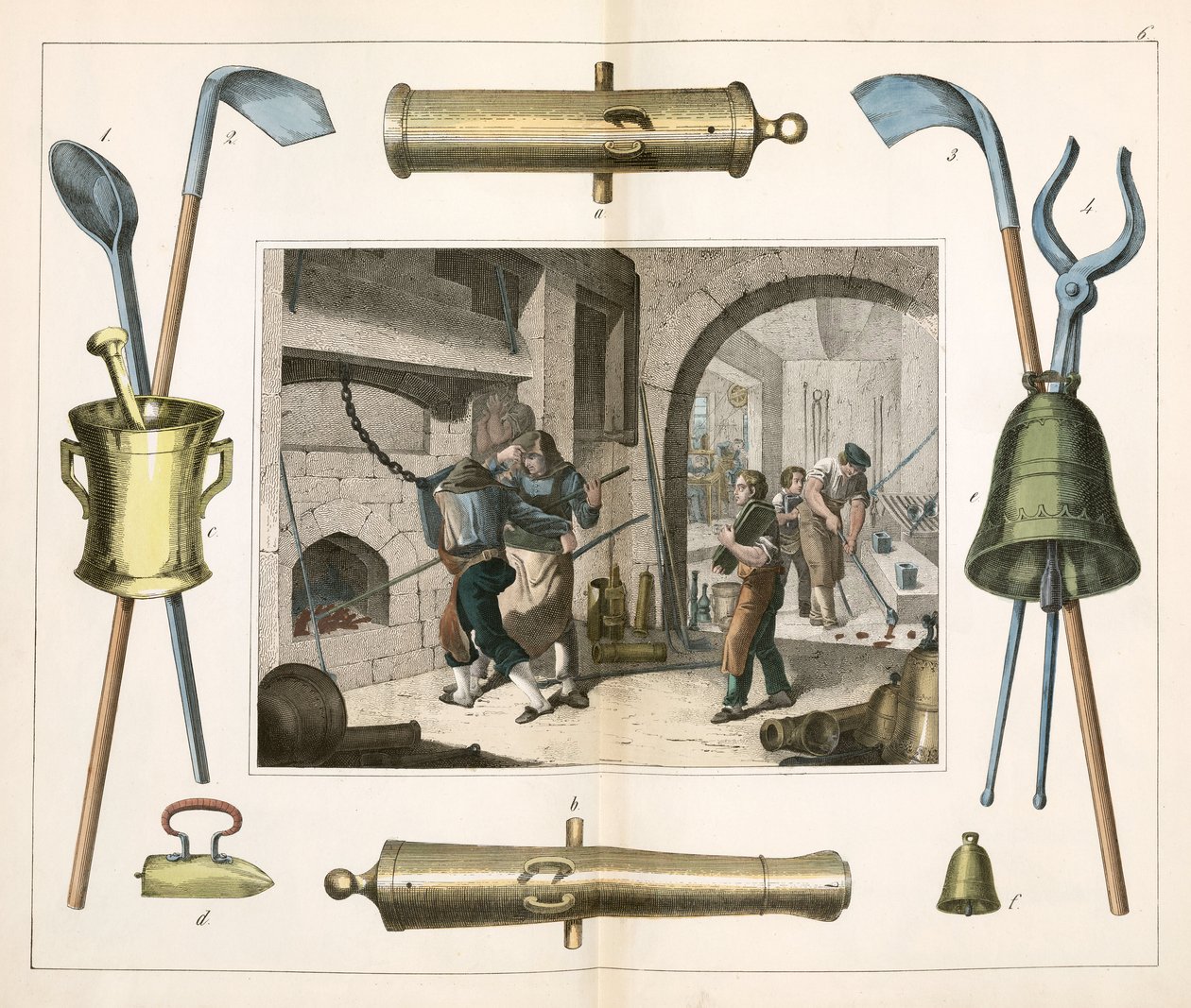 Fabrication, Armes et Armements Le fondeur de cloches - Unbekannt