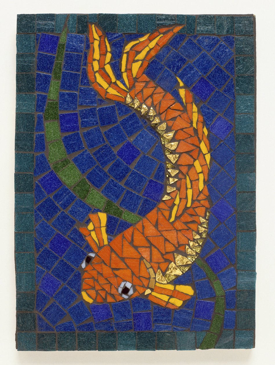 Mosaïque de poissons - Unbekannt