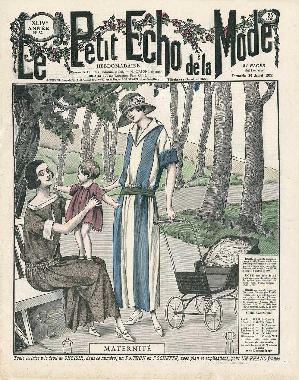 Mode française - Unbekannter Künstler