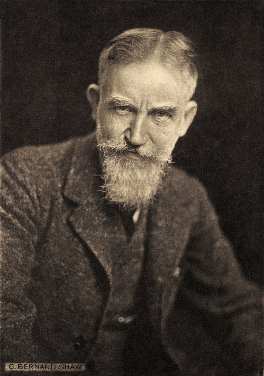 George Bernard Shaw - Unbekannter Künstler