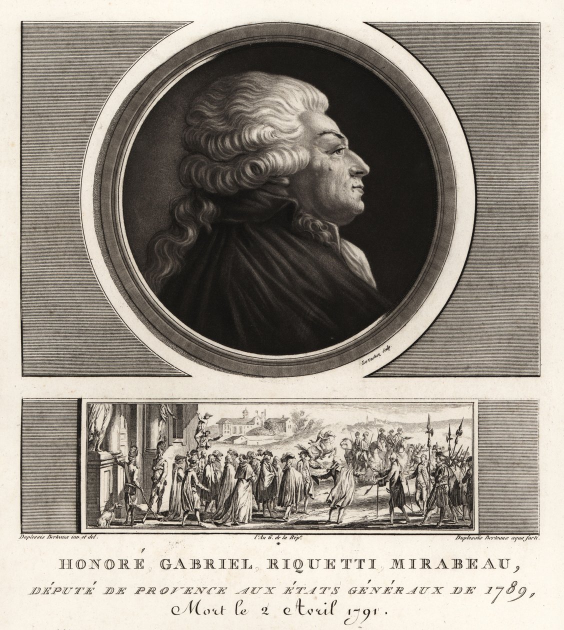 Honoré Gabriel Riqueti, comte de Mirabeau - Unbekannt