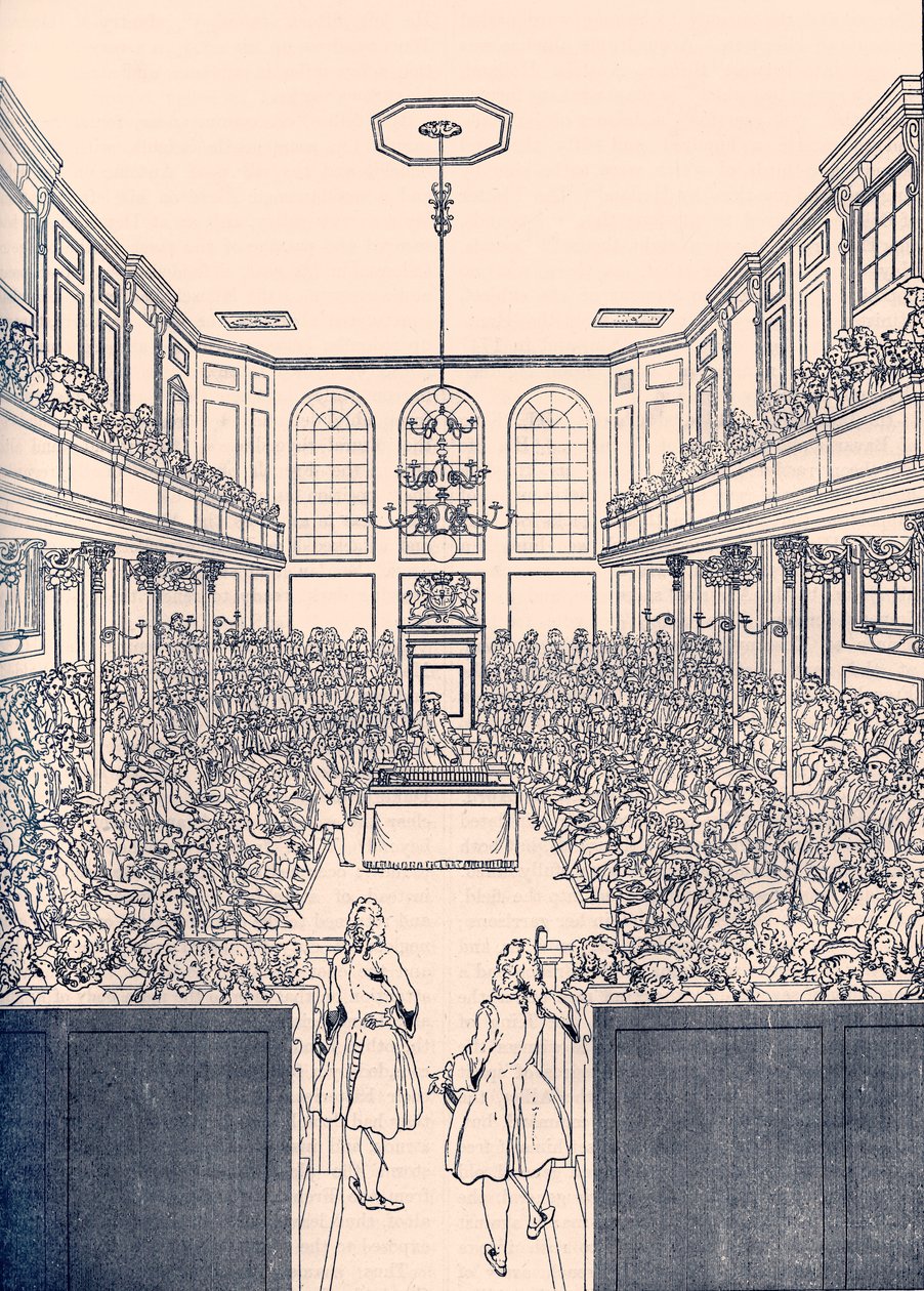 Chambre des communes à Londres - Unbekannter Künstler