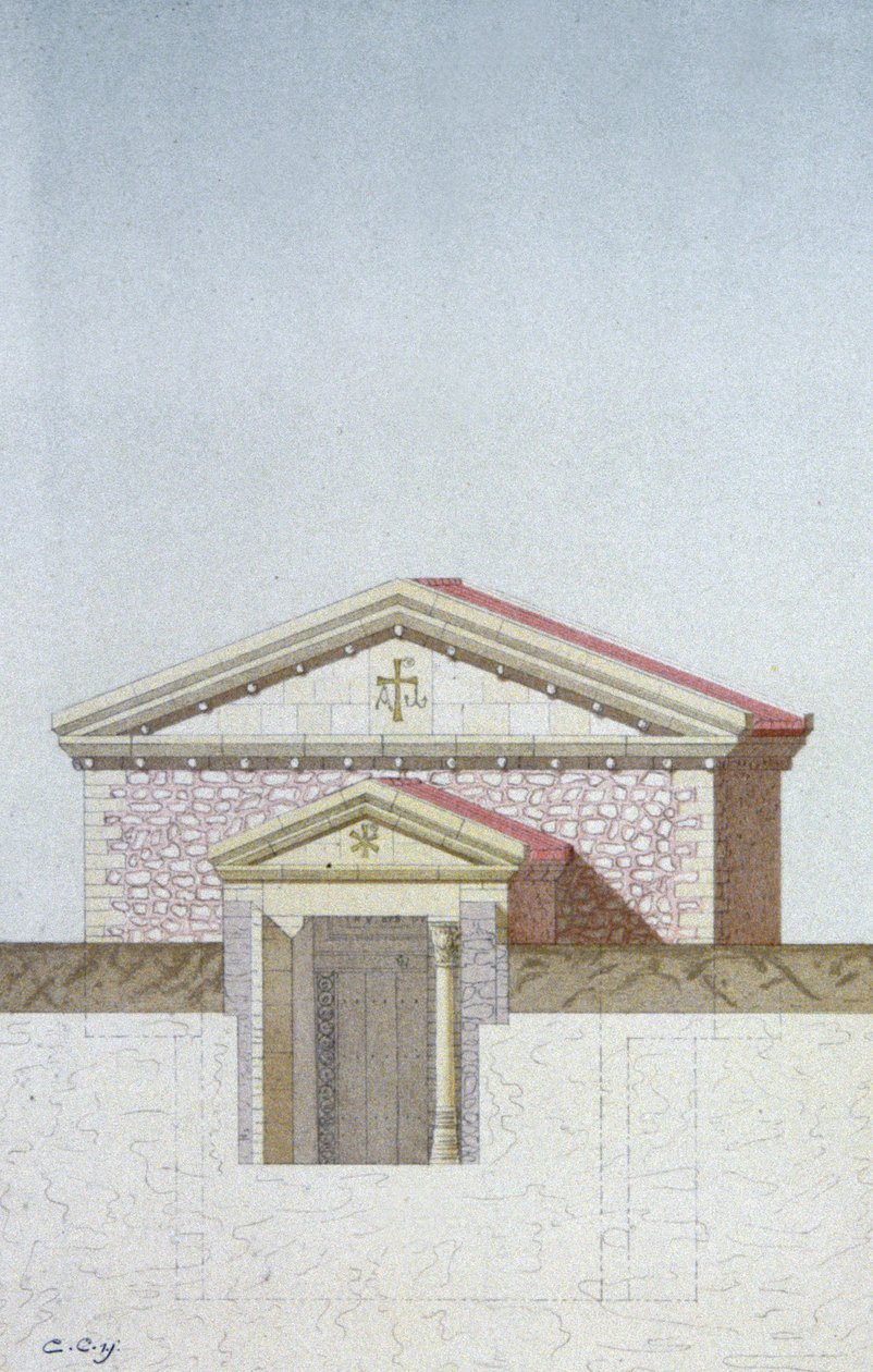 Hypogée Martyrium de Poitiers, vers 1880 - Unbekannter Künstler