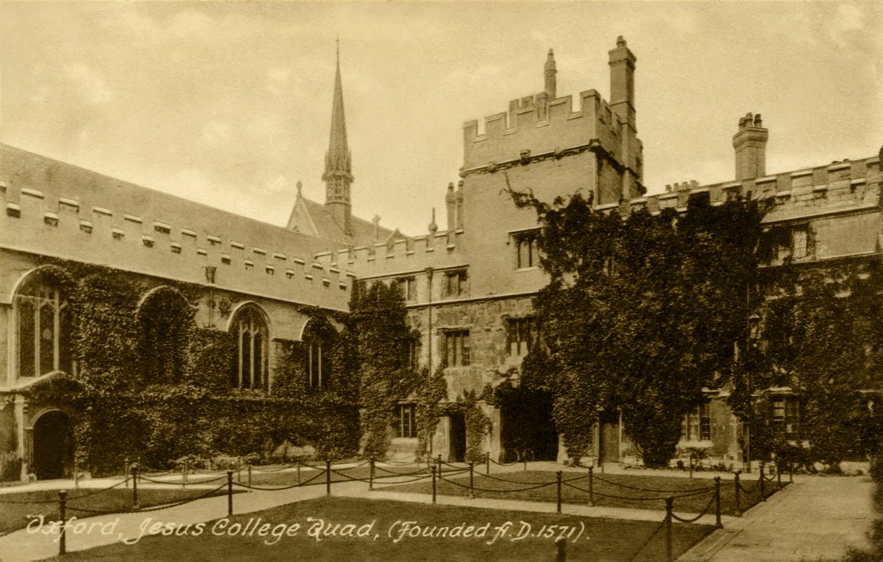 Collège de Jésus, Oxford - Unbekannter Künstler