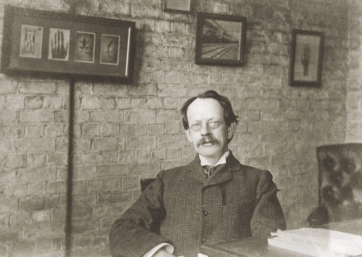 Joseph John Thomson, physicien anglais, vers 1900 - Unbekannter Künstler