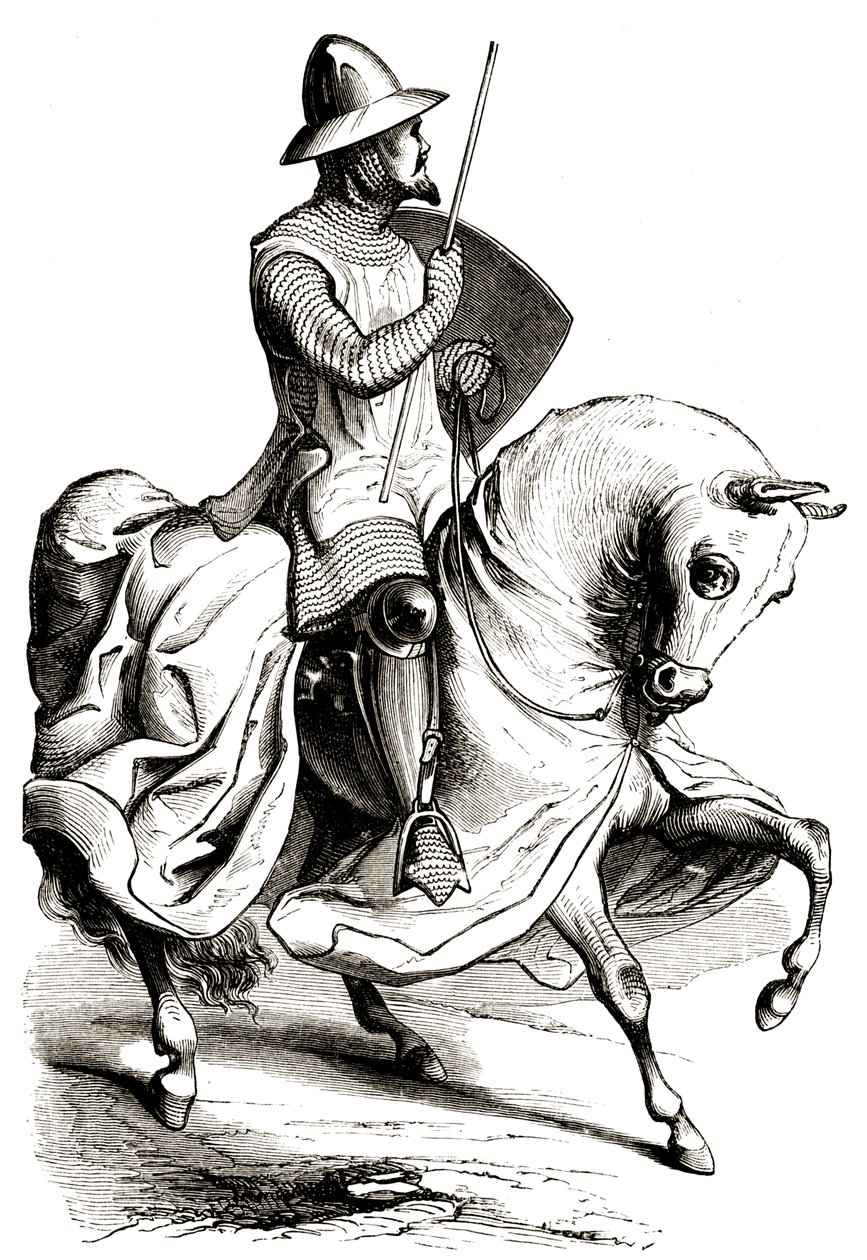 Chevalier en armure de guerre - Unbekannter Künstler
