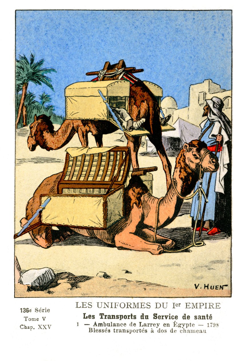 Ambulance de Larrey, Égypte - Unbekannter Künstler
