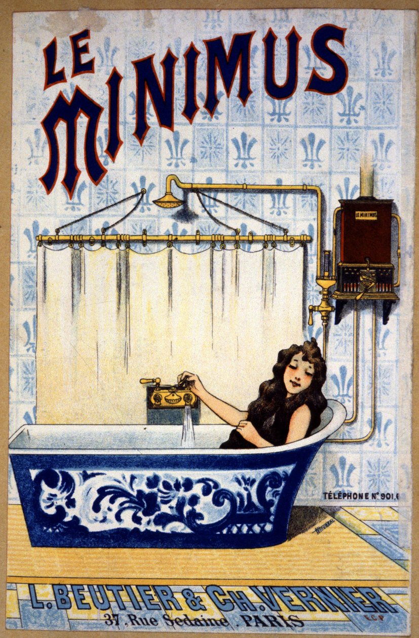 Le minimus Salle de bain, vers 1900 - Unbekannter Künstler